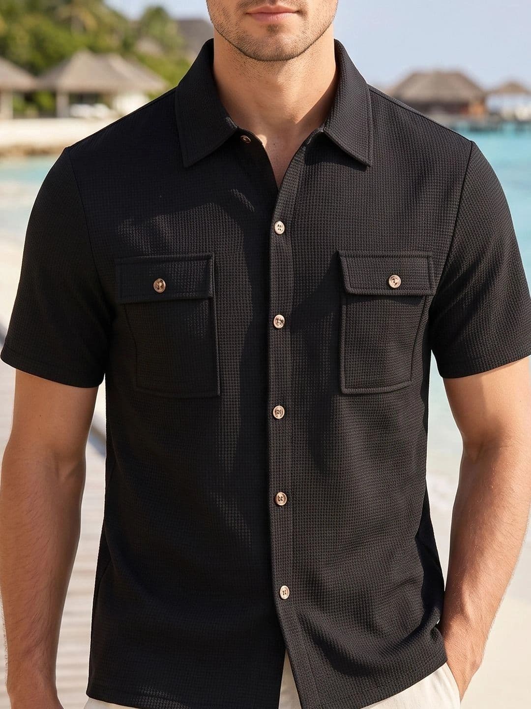 StyleCast x Revolte Men Slim Fit Casual Shirt thumbnail 2