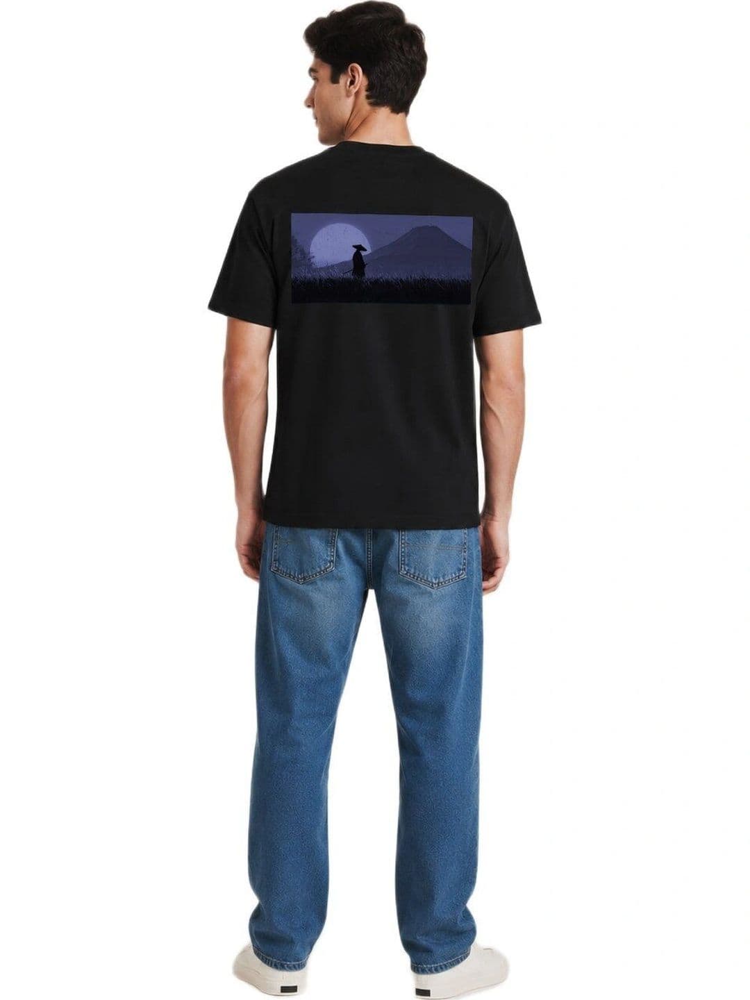 The Arth India Clothing Men Printed Pure Cotton Blend T-shirt thumbnail 4
