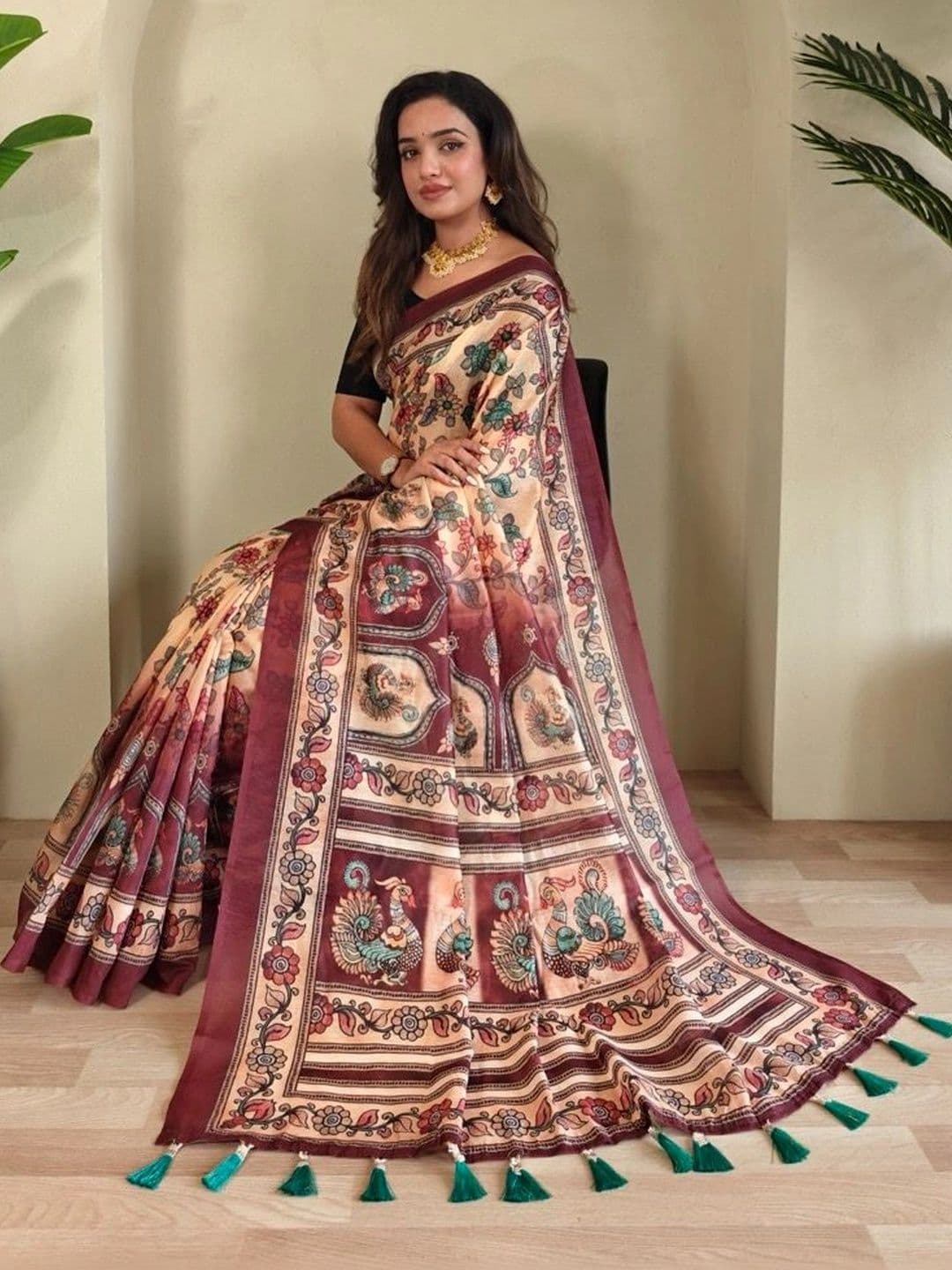 Mitera Warli Saree thumbnail 4