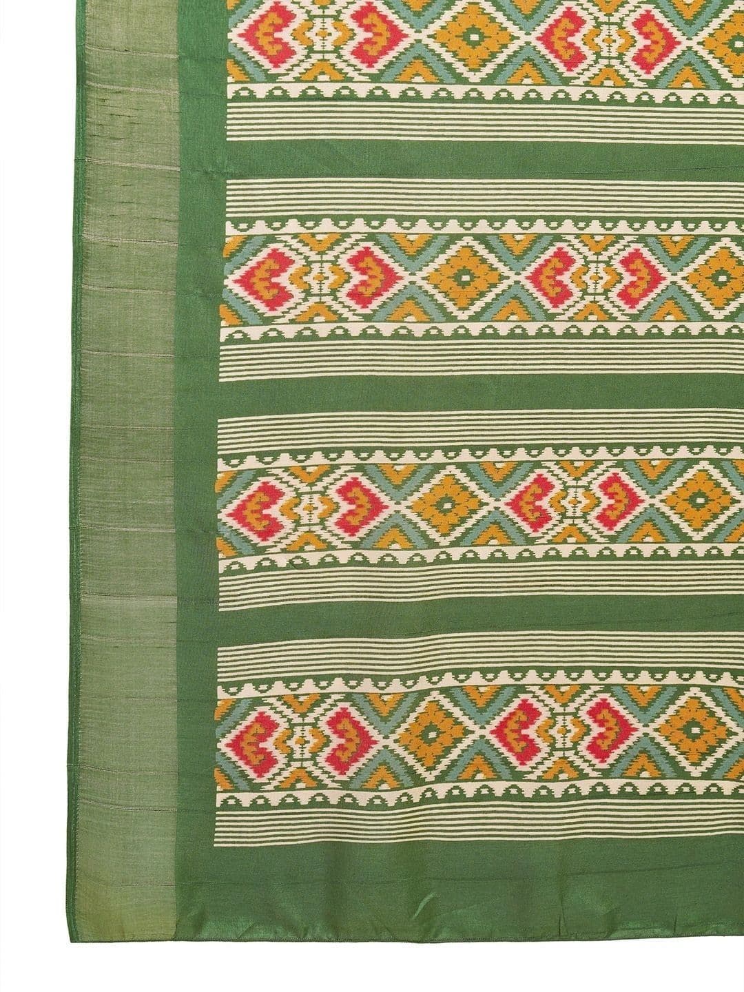 Anouk Woven Design Zari Silk Blend Designer Patola Saree thumbnail 5