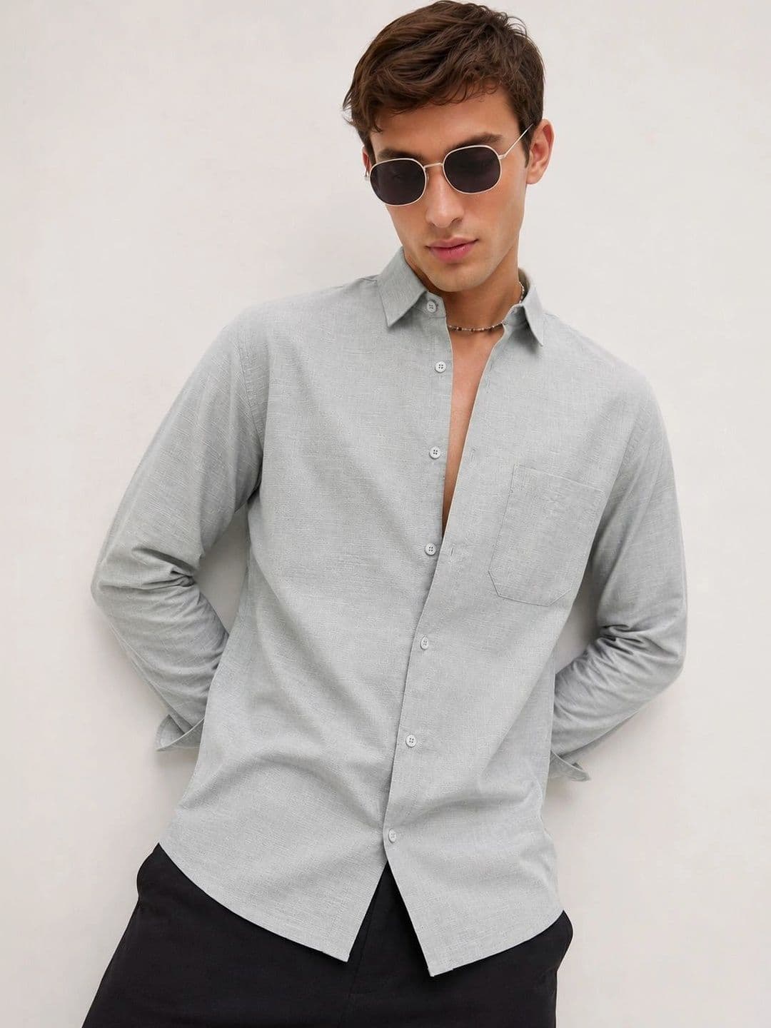 HERE&NOW Men Standard Casual Shirt - view 1