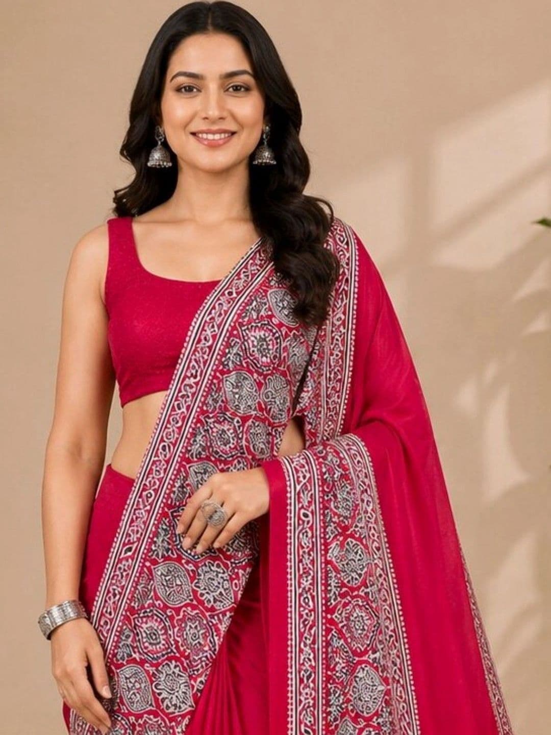 DIVASTRI Paisley Art Silk Designer Saree thumbnail 3