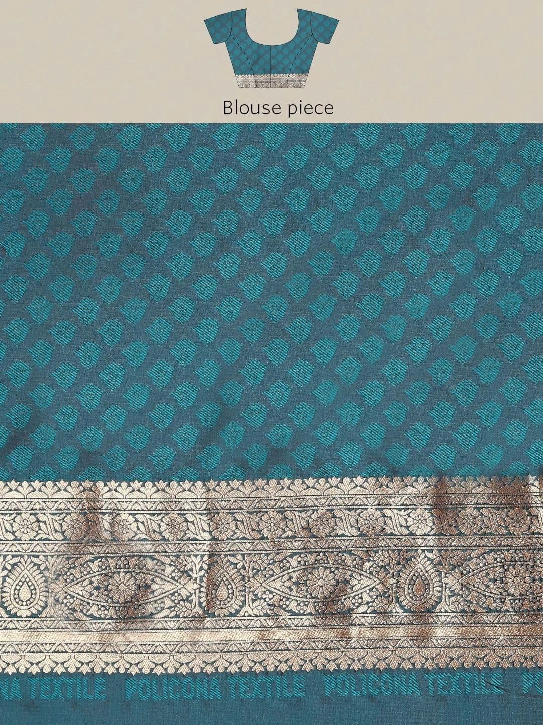 Dhaaga Ghar Woven Design Zari Art Silk Banarasi Saree thumbnail 2