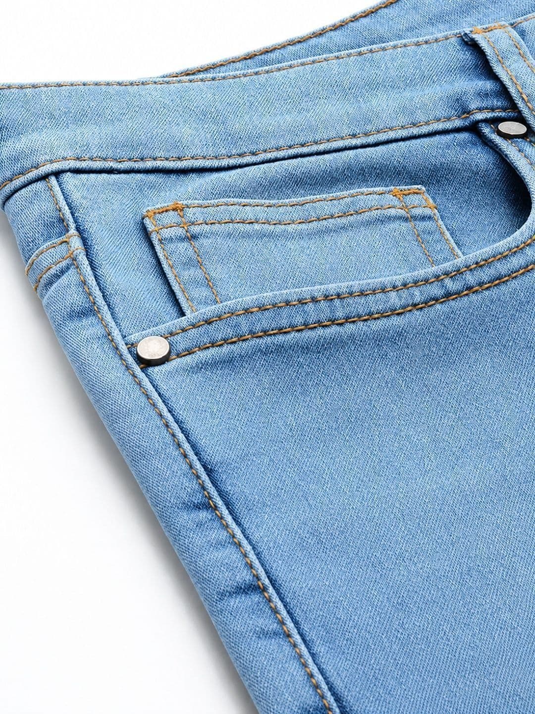 Roadster Men Jean Straight Fit Mid-Rise Stretchable Jeans thumbnail 7