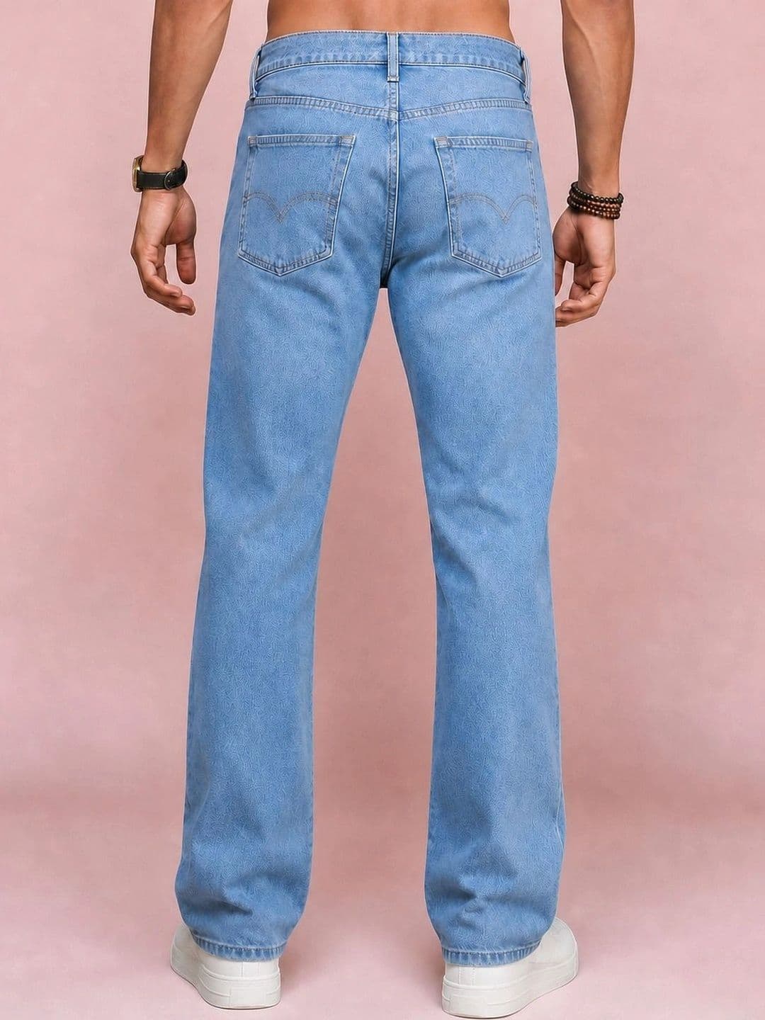 Roadster Men Jean Straight Fit Mid-Rise Stretchable Jeans thumbnail 4