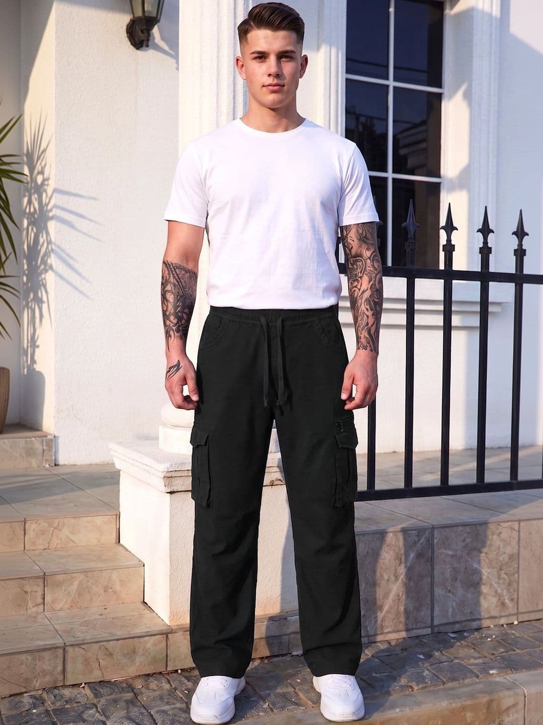 FTX Men Smart Regular Fit Mid-Rise Stretchable Jeans thumbnail 3