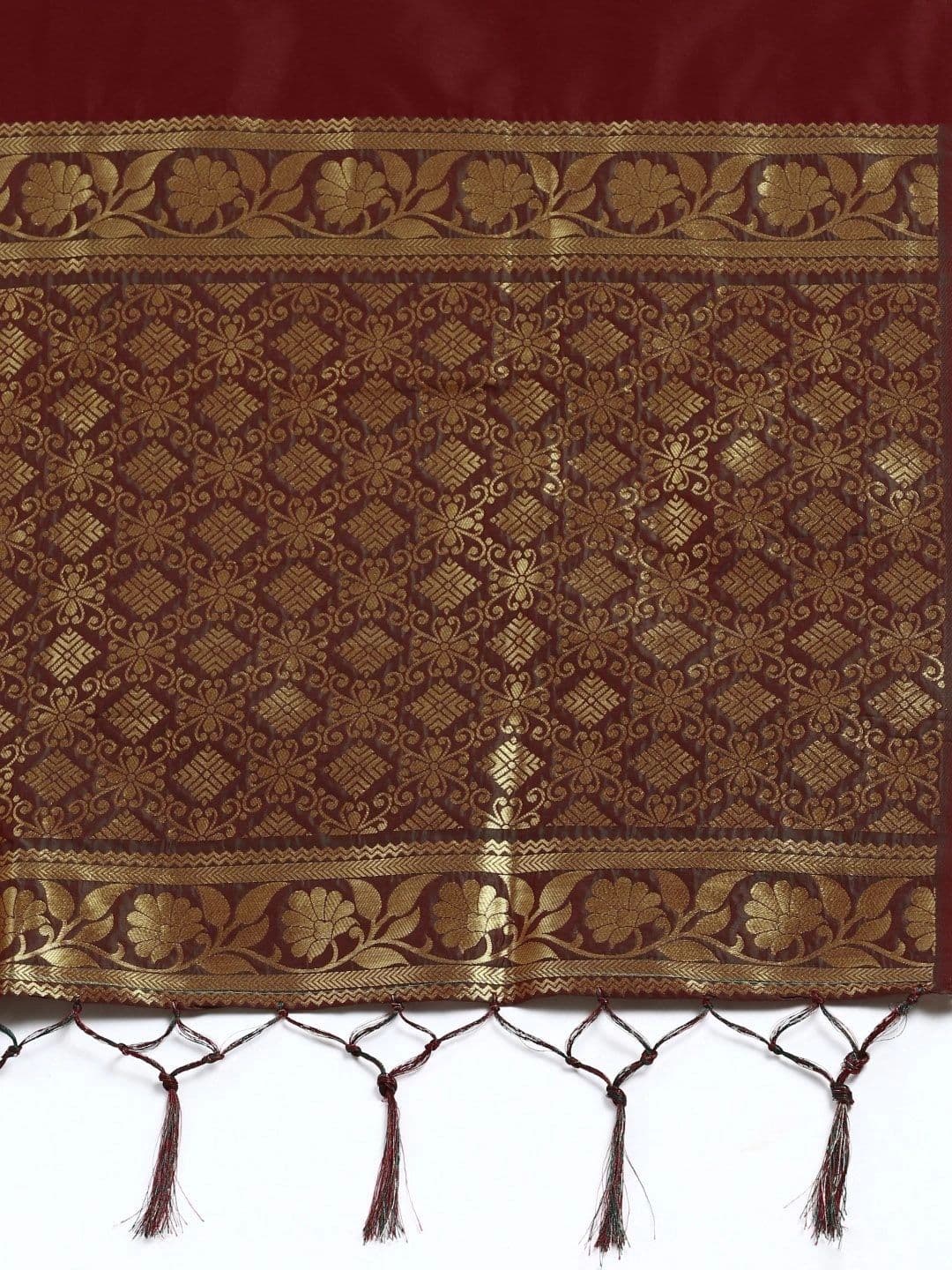 Dhaaga Ghar Woven Design Zari Art Silk Banarasi Saree thumbnail 4