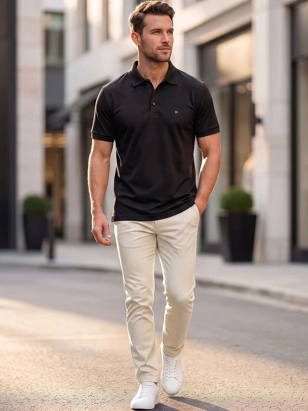 SPORTO Polo Collar Quick-Dry Lounge Tshirts thumbnail 5