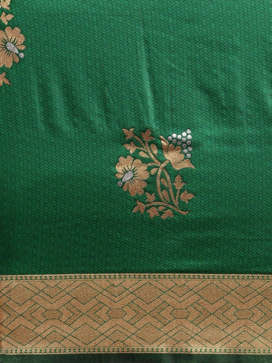 Dhaaga Ghar Woven Design Zari Art Silk Banarasi Saree thumbnail 2
