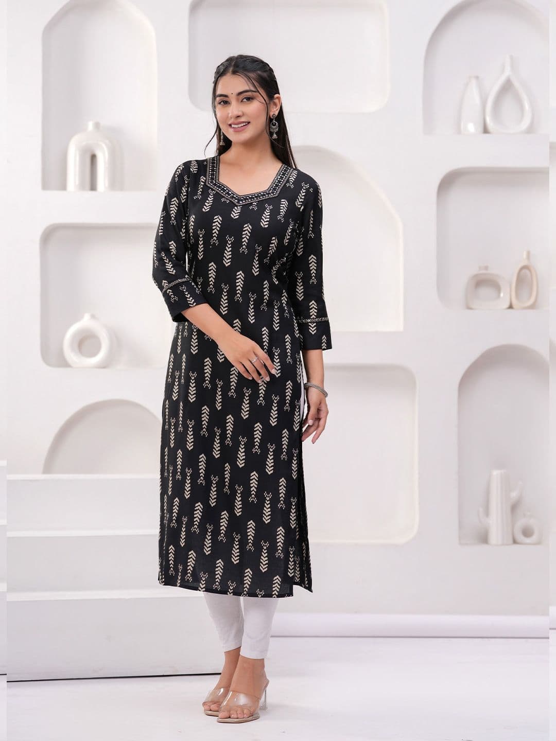 kipek Women Floral Printed Kurta thumbnail 7