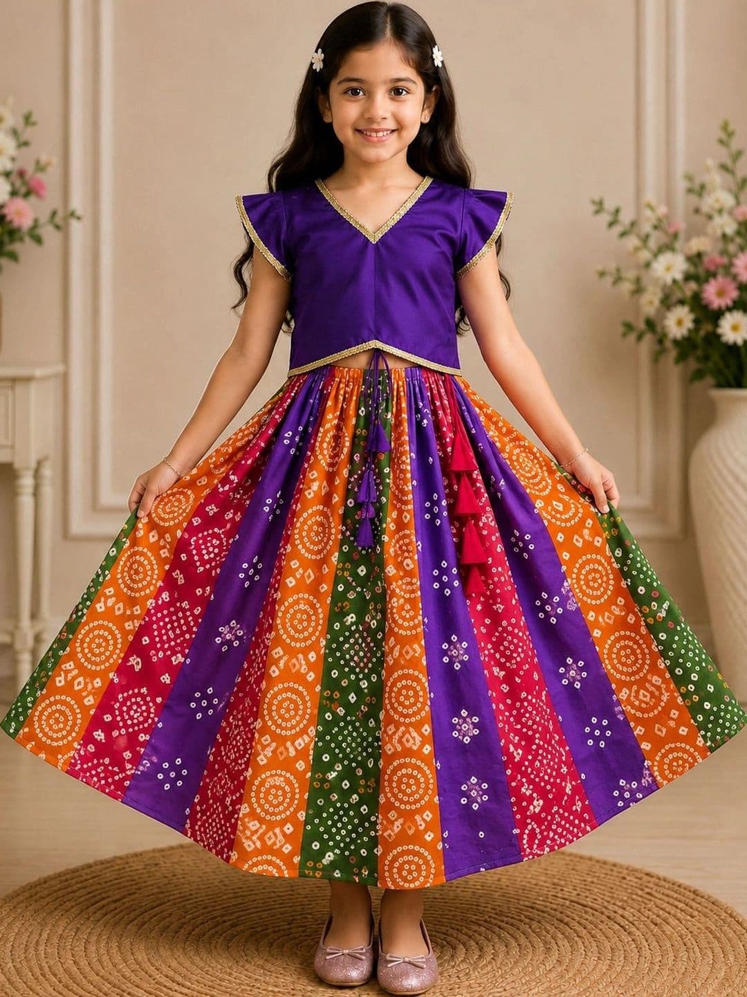 KALINI Girls Ready to Wear Lehenga & - view 1