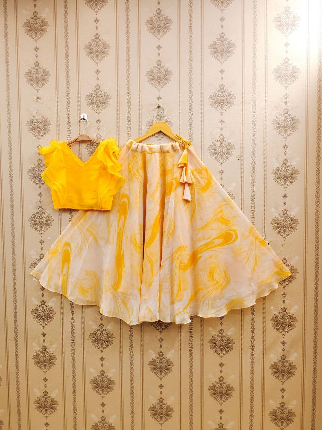 KALINI Girls Ready to Wear Lehenga & thumbnail 4