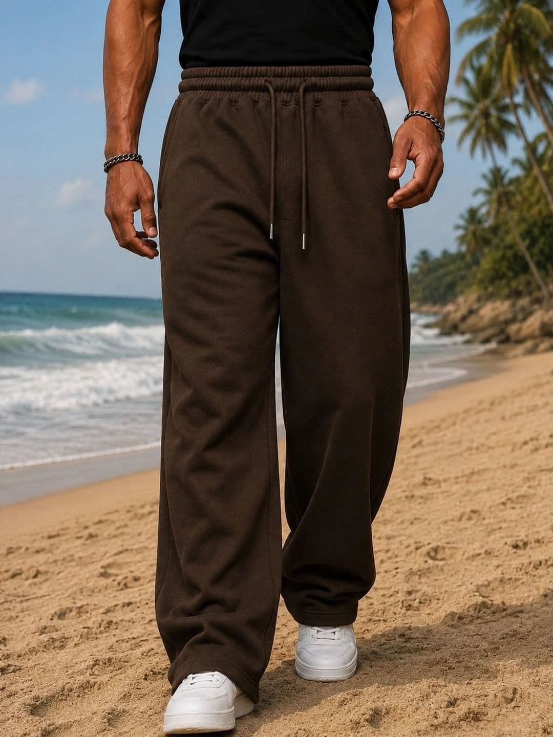 Imsa Moda Men Baggy Track Pants thumbnail 2