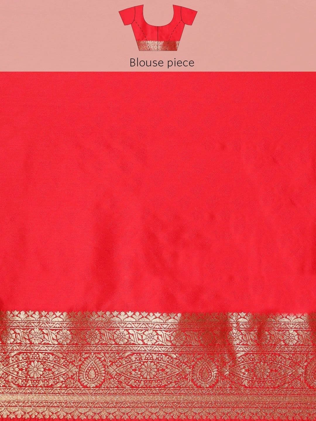 Dhaaga Ghar Woven Design Zari Art Silk Banarasi Saree thumbnail 2