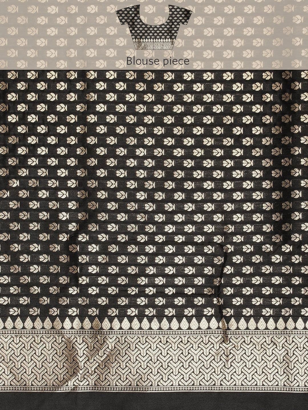 Dhaaga Ghar Woven Design Zari Art Silk Banarasi Saree thumbnail 7
