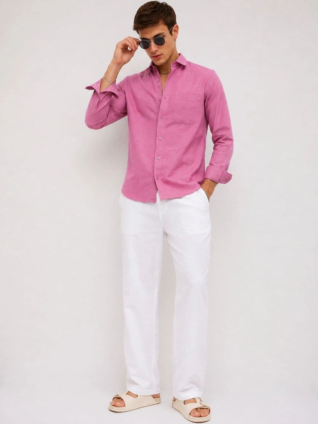 HERE&NOW Men Standard Casual Shirt thumbnail 6