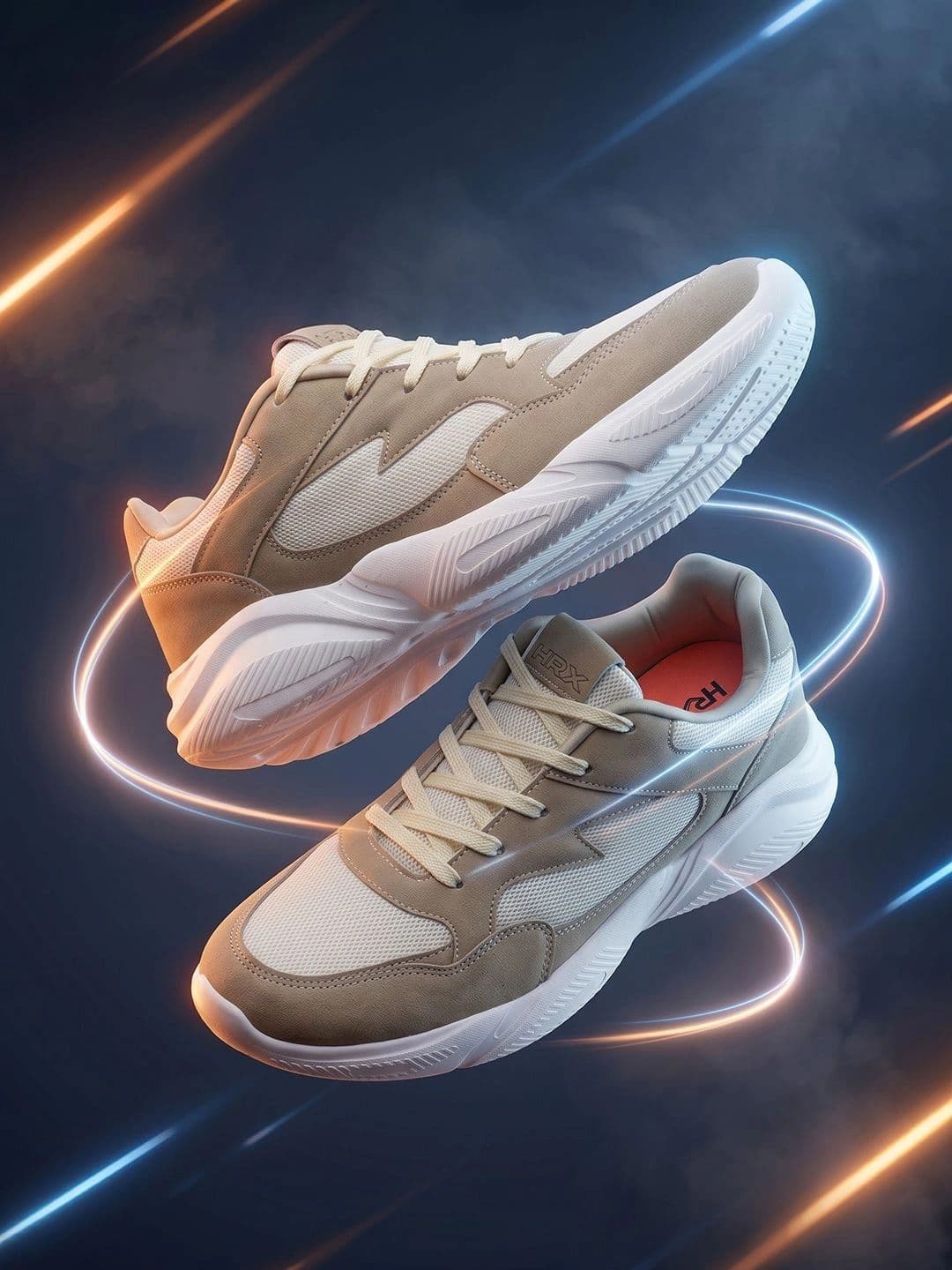 HRX by Hrithik Roshan Men Mesh Walking Shoes - view 1