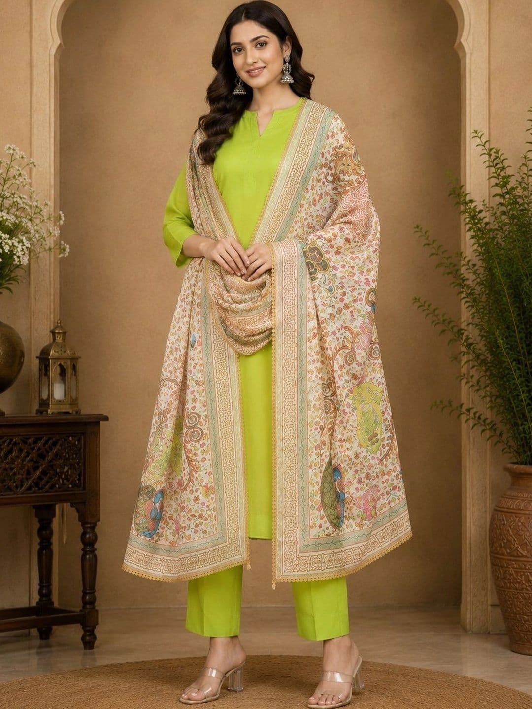 STUTI FASHION Ethnic Motifs Printed Dupatta thumbnail 2