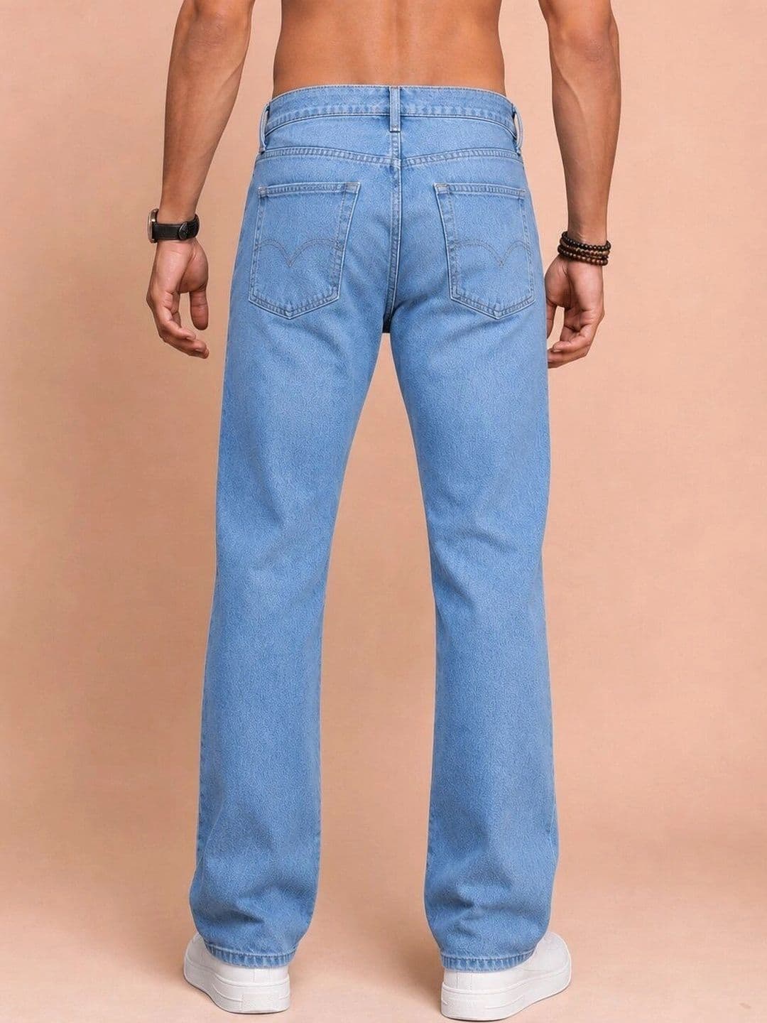Roadster Men Jean Straight Fit Mid-Rise Stretchable Jeans thumbnail 7