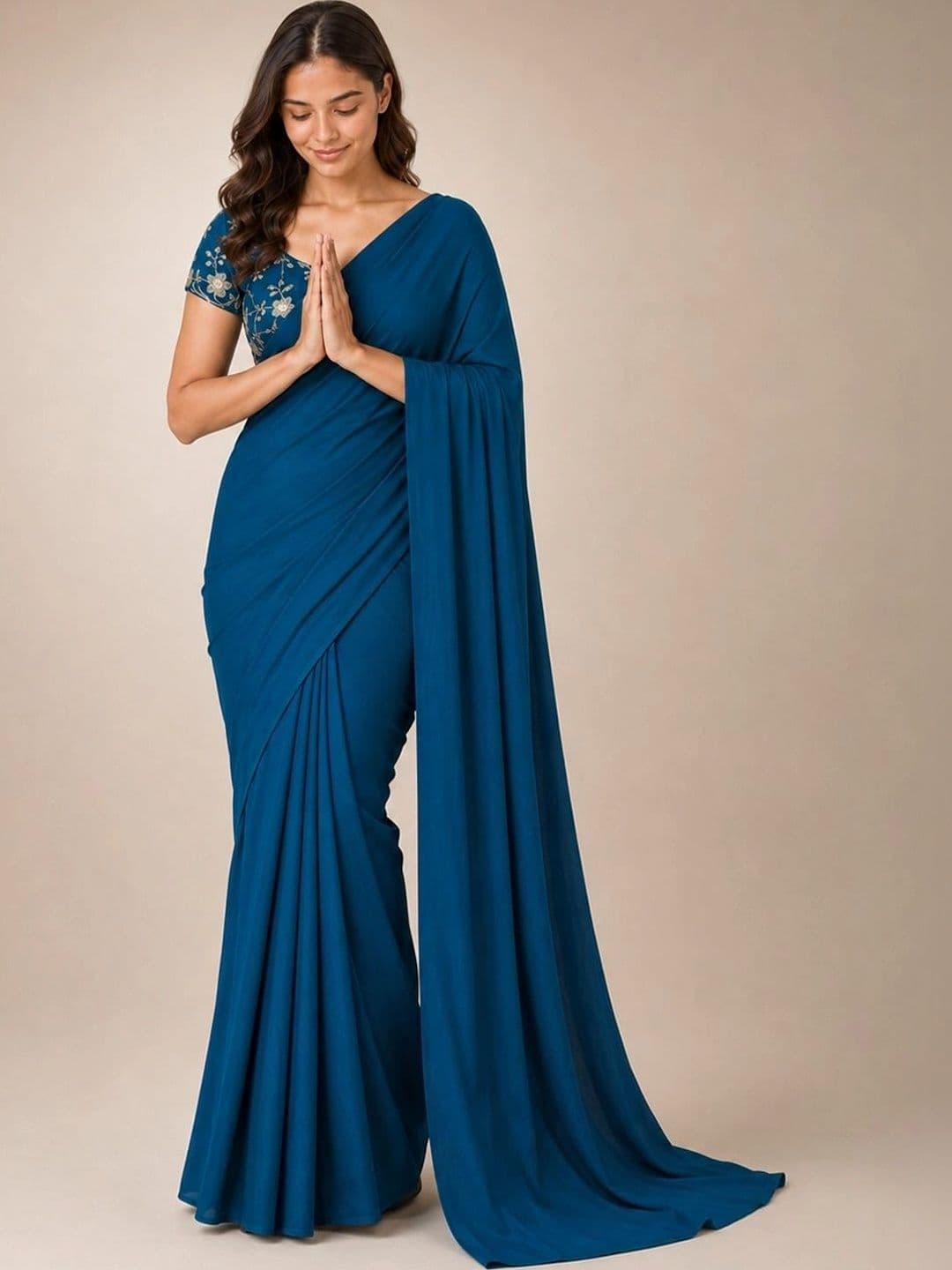 all about you Embroidered Designer Saree thumbnail 3