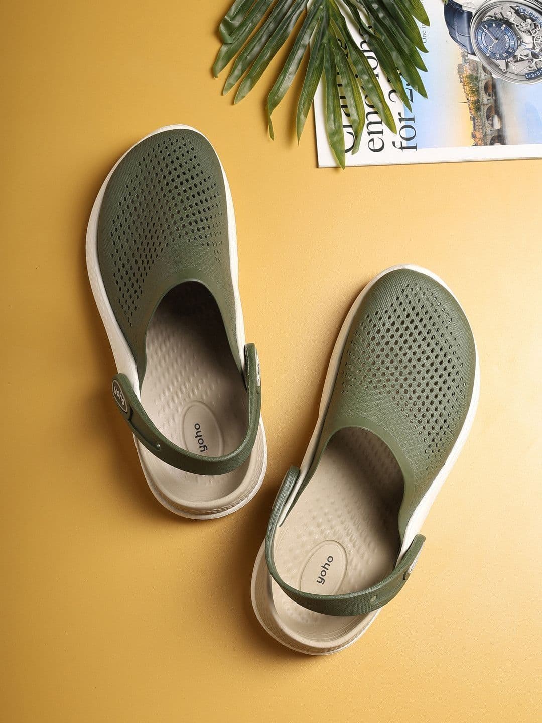 yoho Men Easy Glide Clogs thumbnail 5
