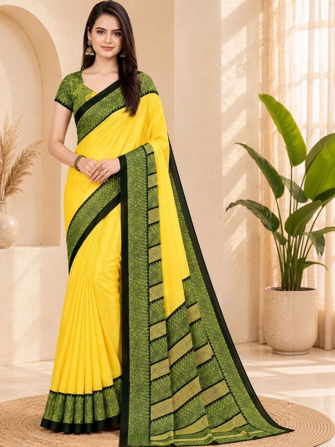 DIVASTRI Art Silk Designer Saree - view 1