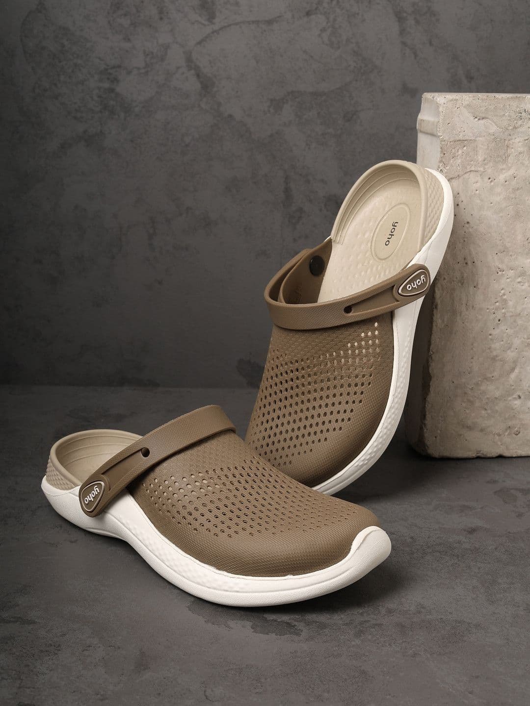 yoho Easy Glide Men Solid Casual Clogs - view 1