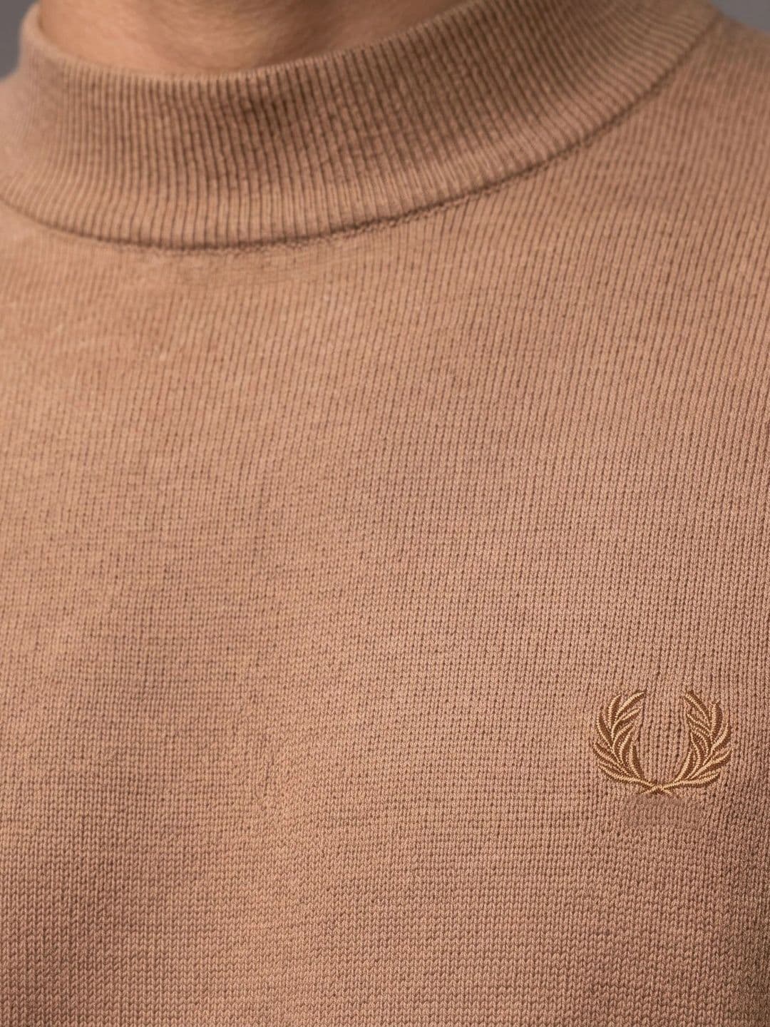 Roadster Men Solid High-Neck Regular-Fit Knitted Sweater thumbnail 6