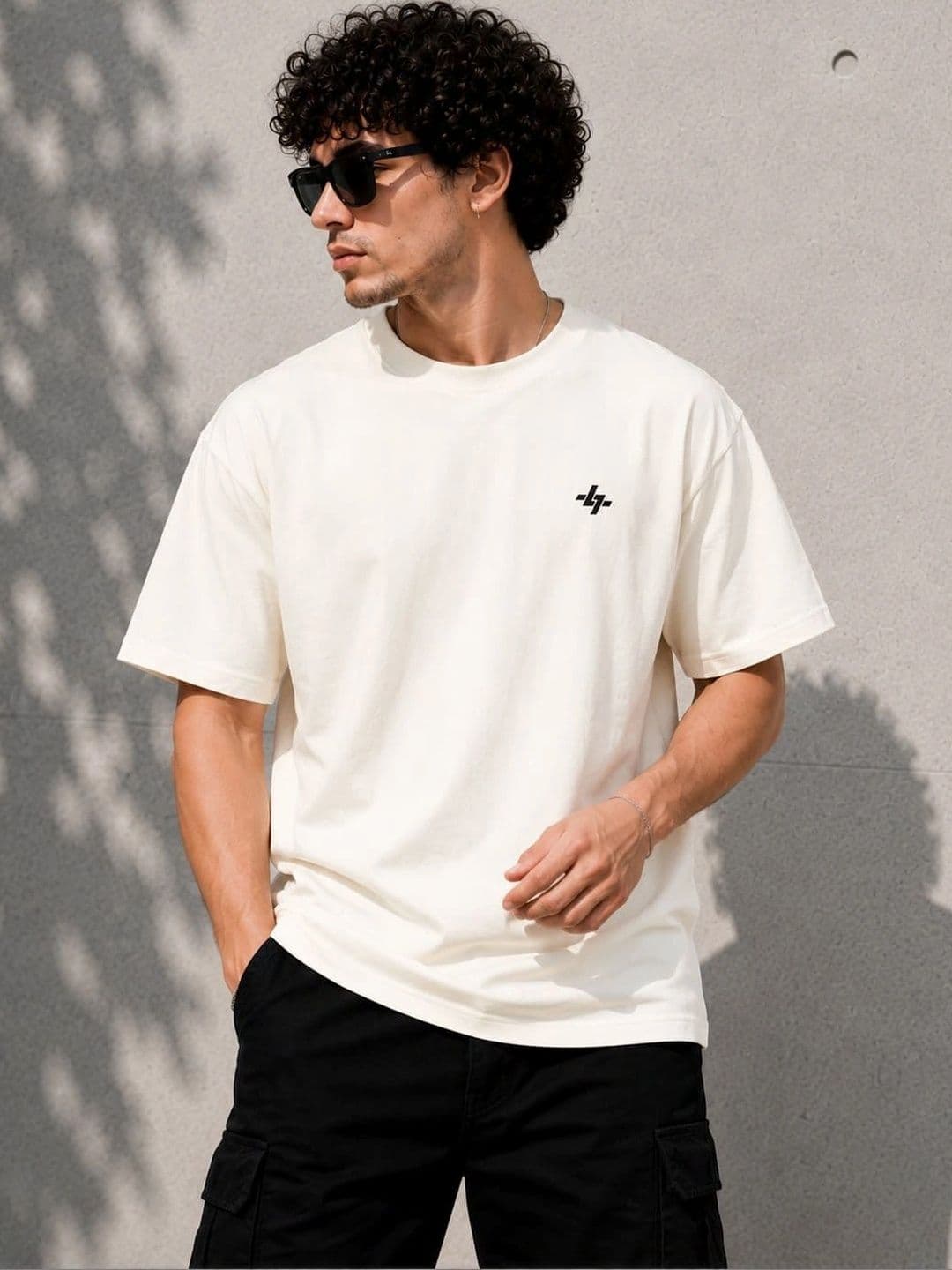 THESEVENLOOK Men Brand Logo T-shirt - view 1