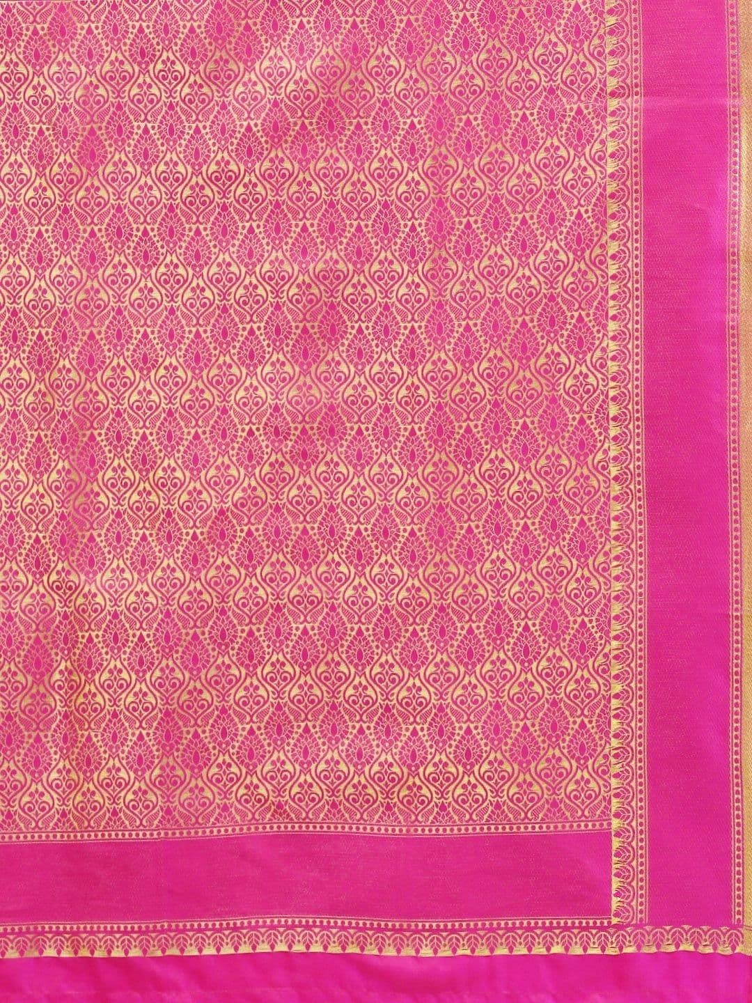 Dhaaga Ghar Women Woven Design Zari Art Silk Banarasi Saree thumbnail 6