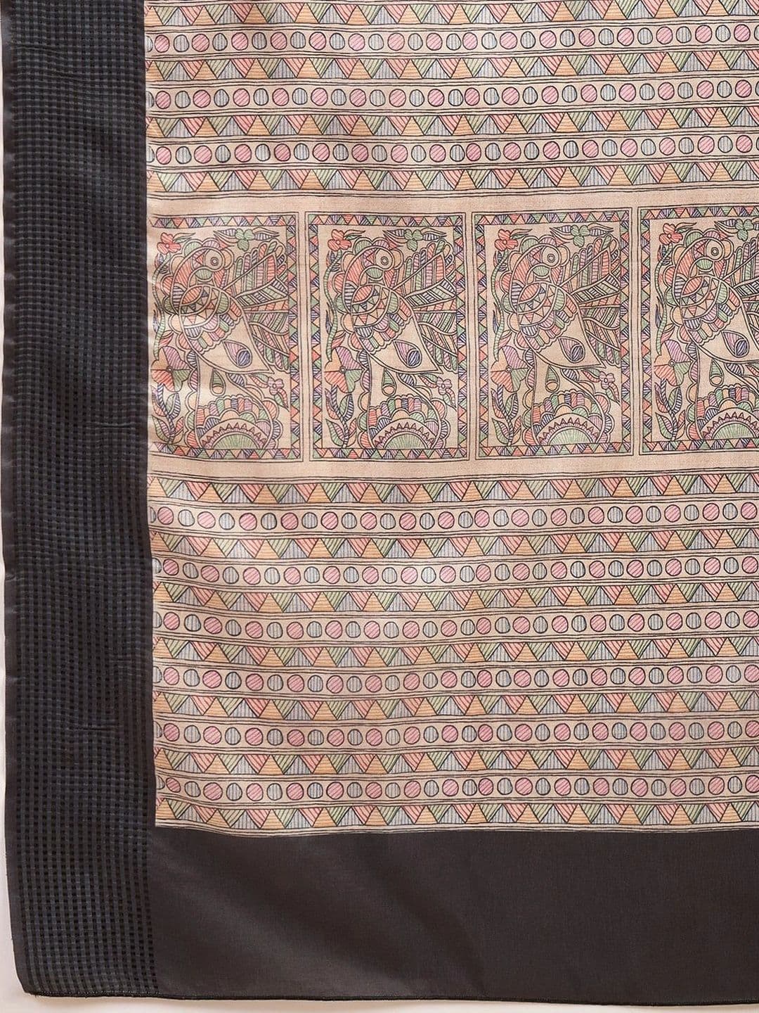 Anouk Woven Design Zari Silk Blend Designer Tussar Saree thumbnail 7
