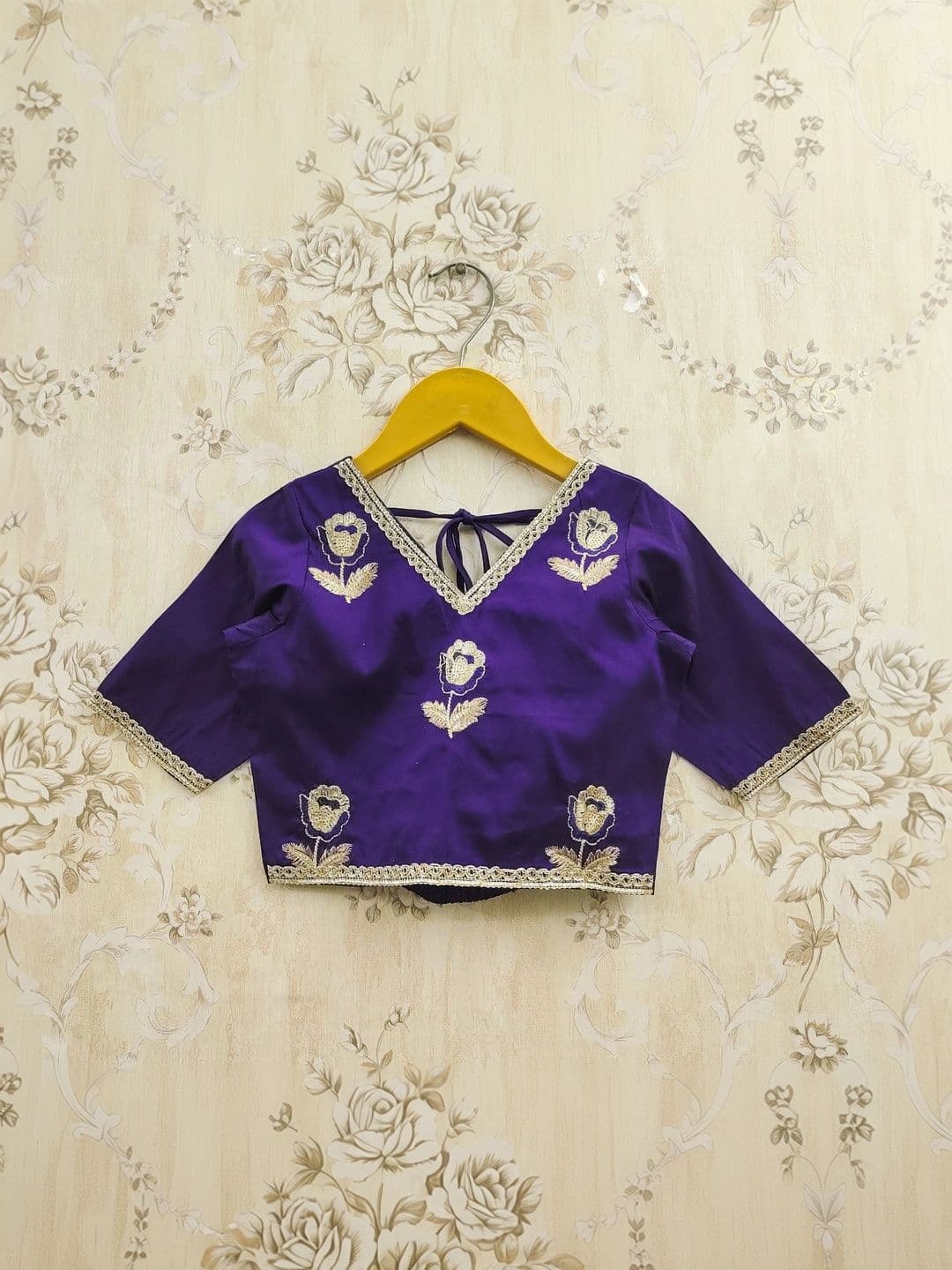 KALINI Girls Embroidered Thread Work Ready to Wear Lehenga & thumbnail 2