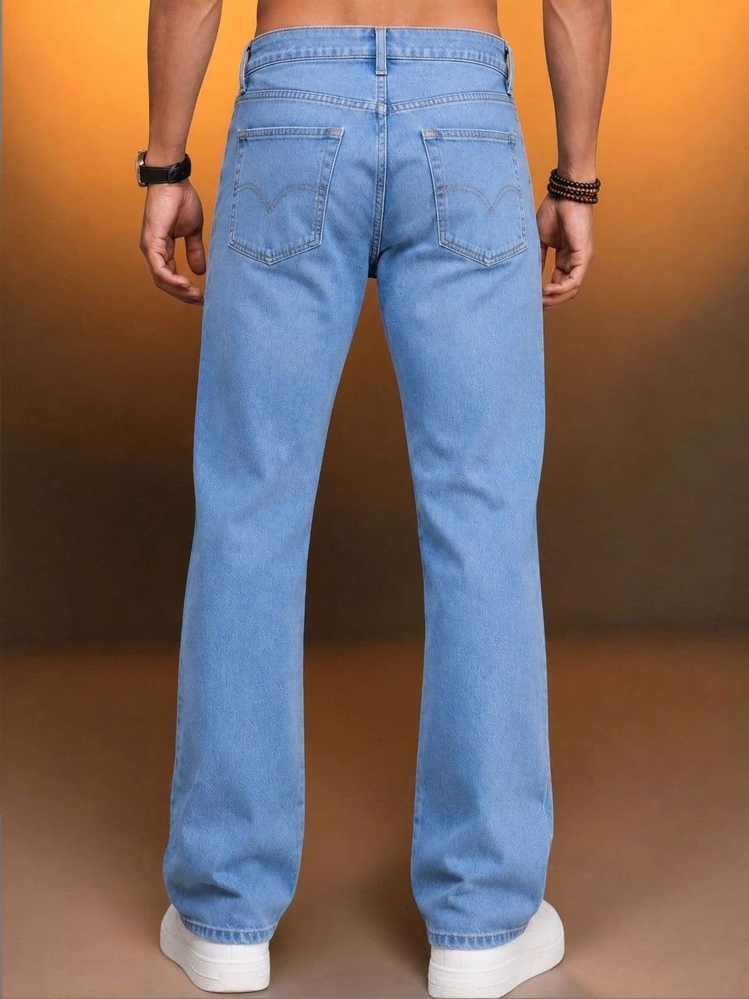 Roadster Men Jean Straight Fit Mid-Rise Stretchable Jeans thumbnail 2
