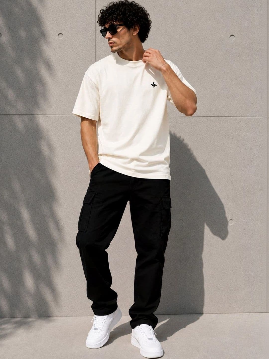 THESEVENLOOK Men Brand Logo T-shirt thumbnail 5