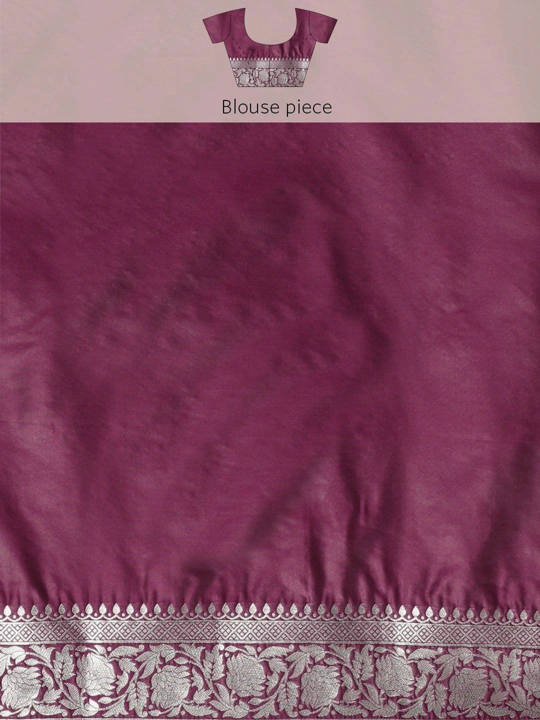 Dhaaga Ghar Woven Design Zari Art Silk Banarasi Saree thumbnail 6