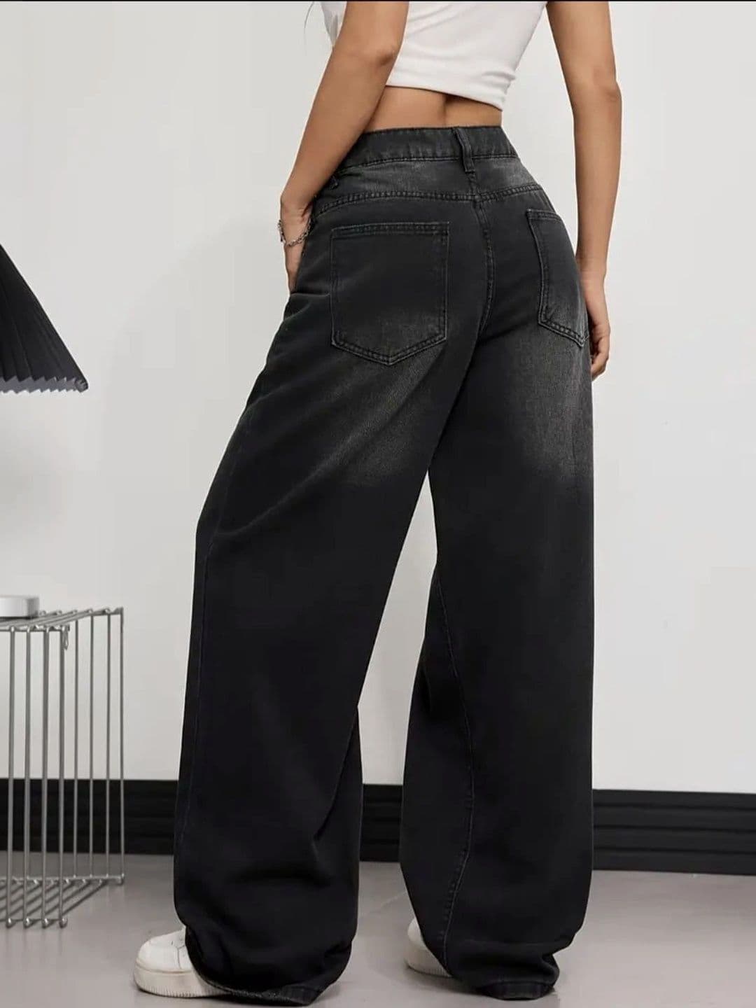 ESLITA Women High-Rise Light Fade Jeans thumbnail 5