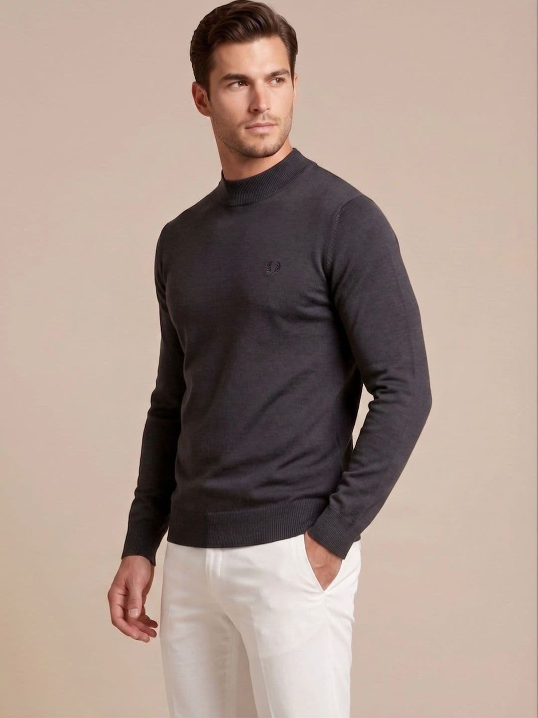 Roadster Men High-Neck Pullover thumbnail 5