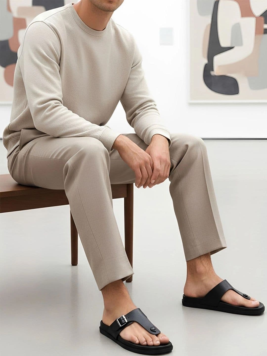 Bruton Men Thong Flip-Flops - view 1