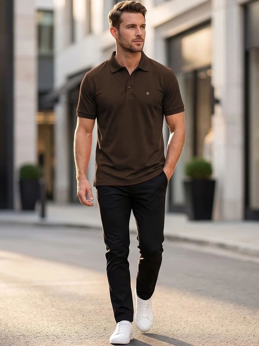 SPORTO Polo Collar Quick-Dry Lounge Tshirts thumbnail 5