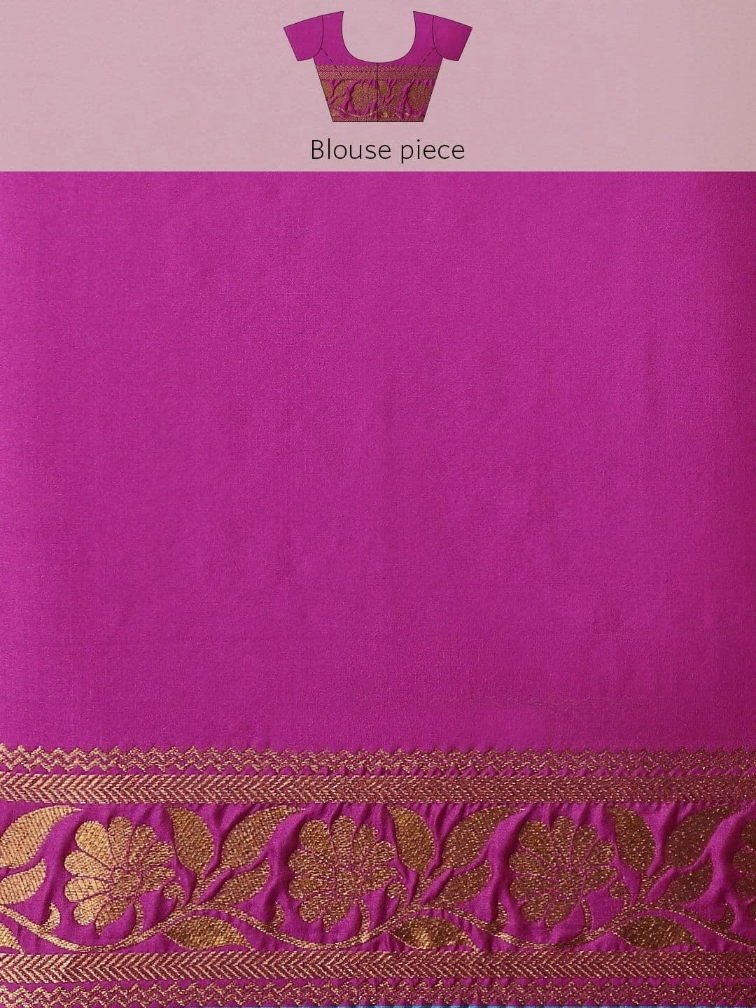 Dhaaga Ghar Woven Design Zari Art Silk Banarasi Saree thumbnail 2