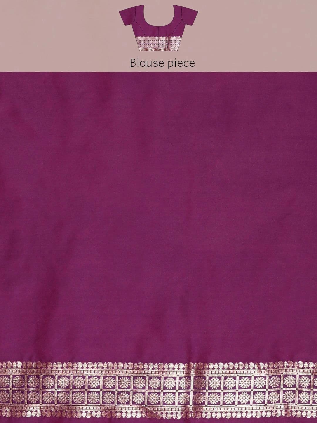Dhaaga Ghar Woven Design Zari Art Silk Banarasi Saree thumbnail 6
