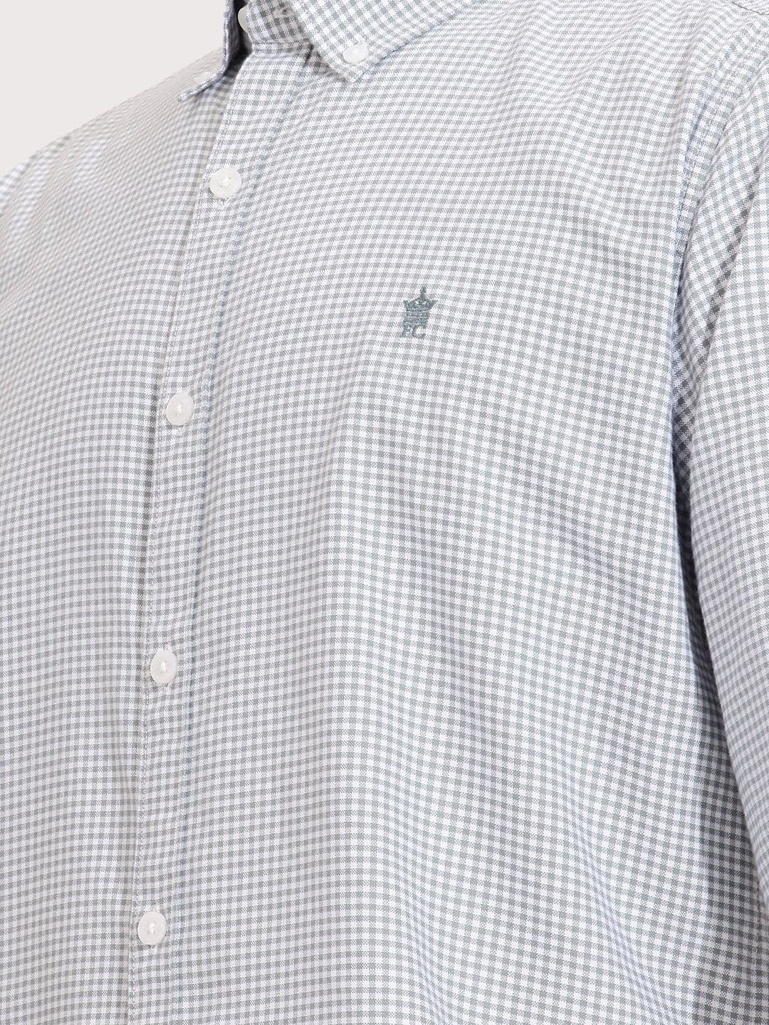 French Connection Slim Fit Checked Pure Cotton Casual Shirt thumbnail 2