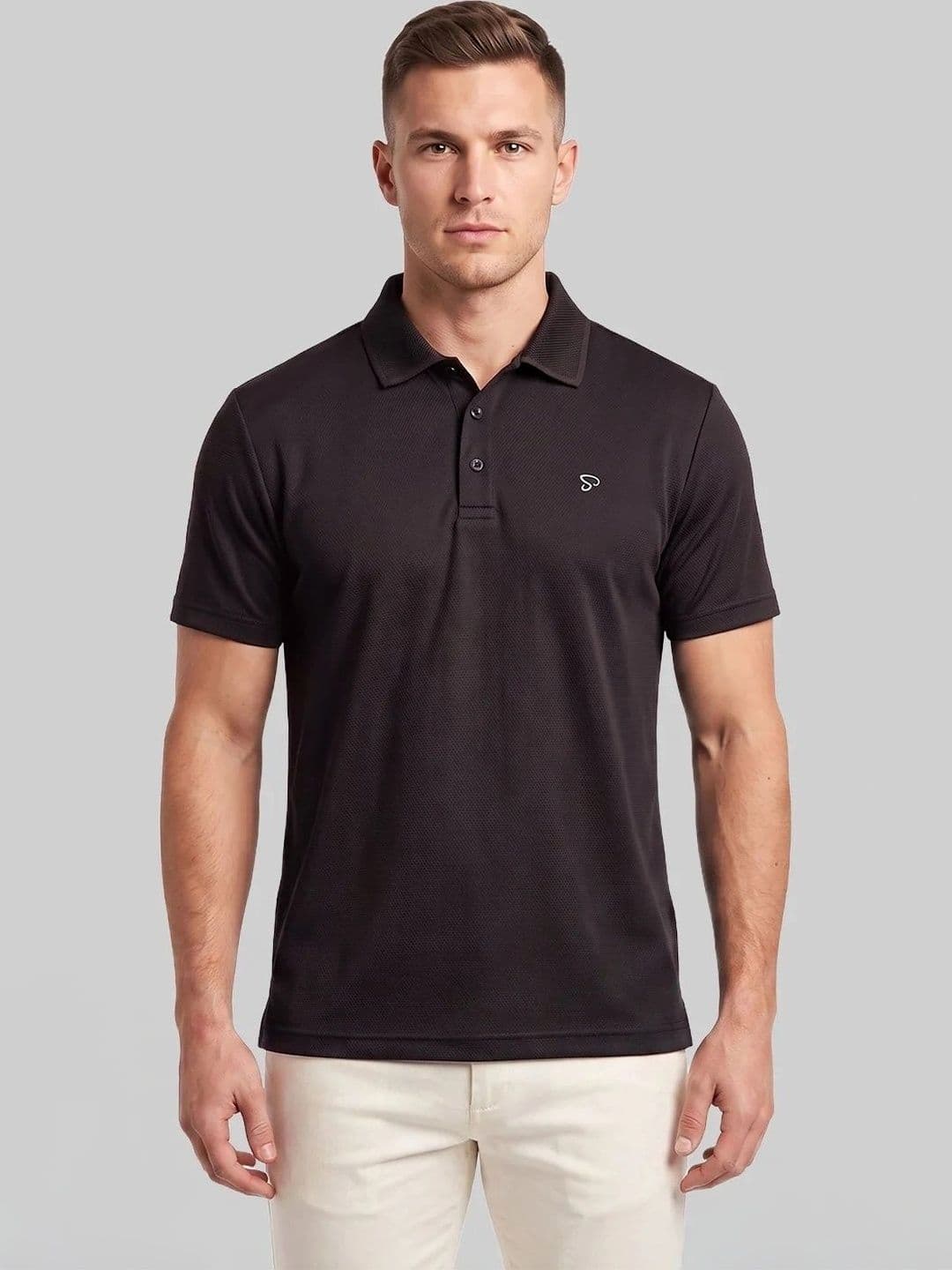 SPORTO Polo Collar Quick-Dry Lounge Tshirts - view 1