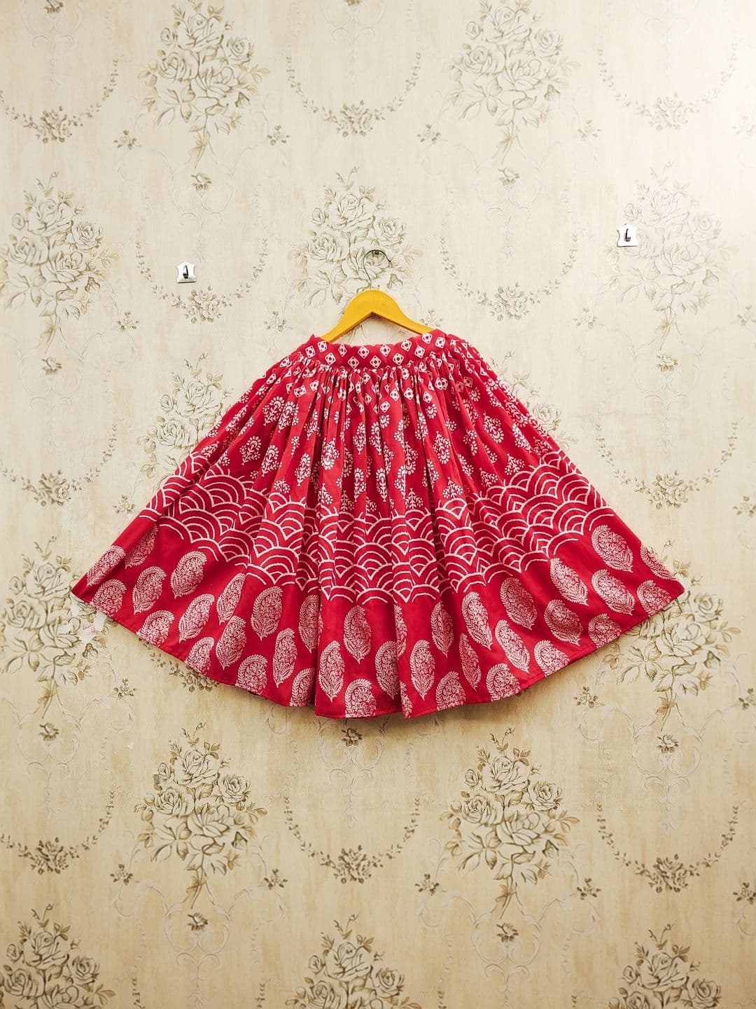 KALINI Girls Printed Ready to Wear Lehenga & thumbnail 4