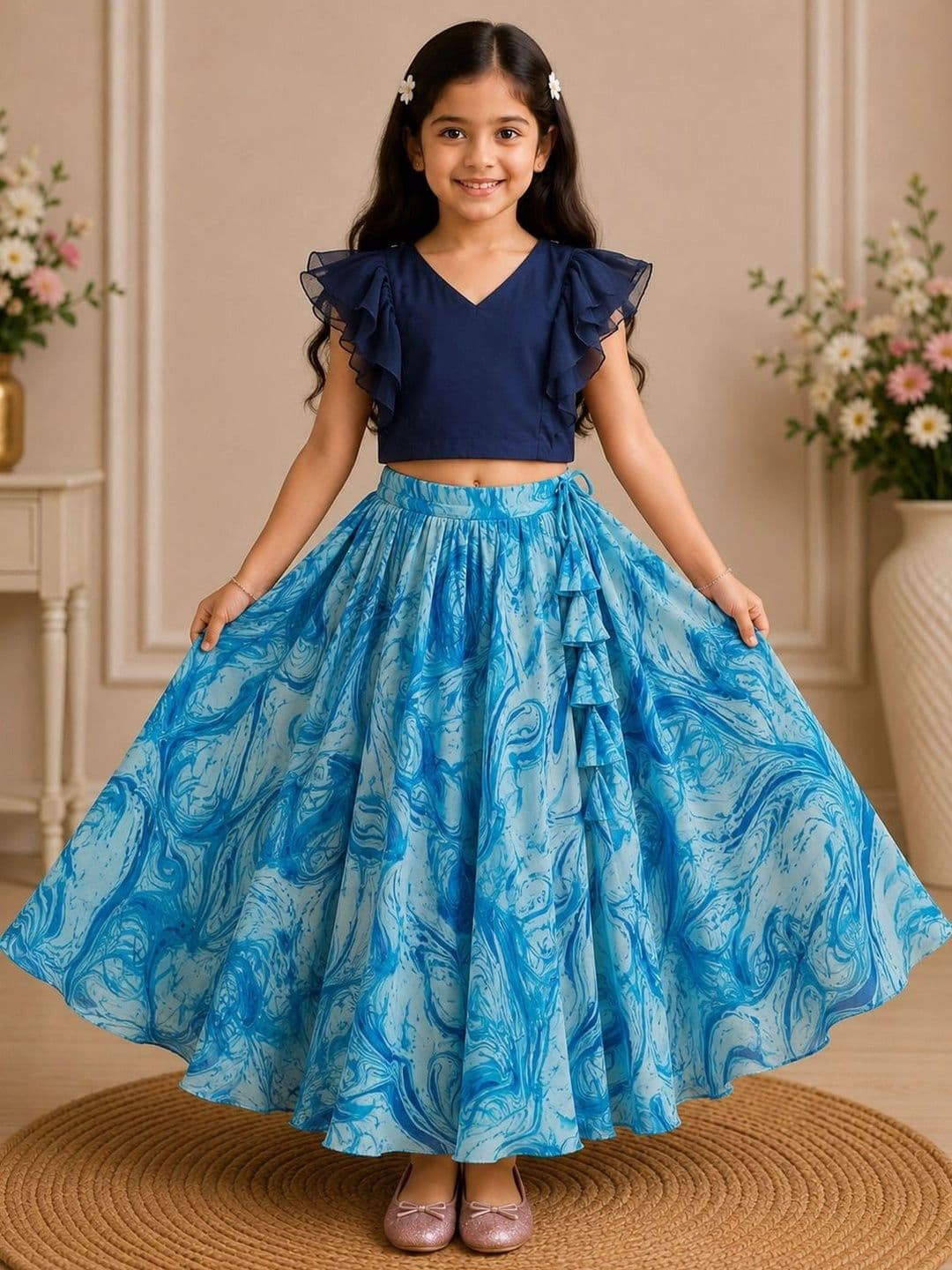 KALINI Girls Ready to Wear Lehenga & - view 1