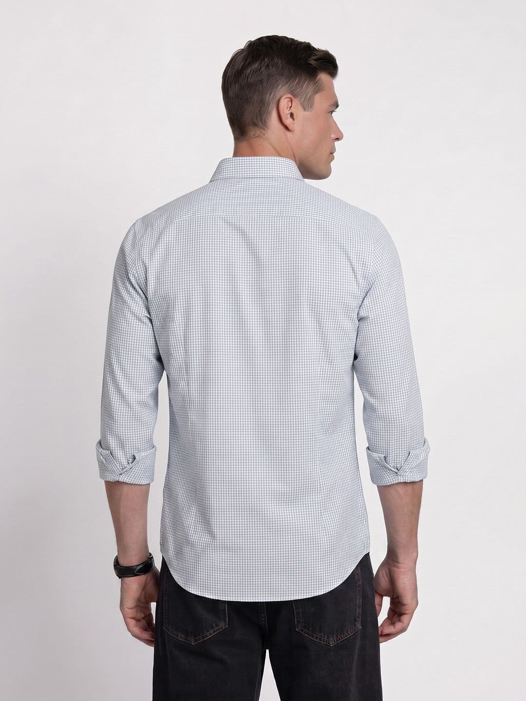 French Connection Slim Fit Checked Pure Cotton Casual Shirt thumbnail 4