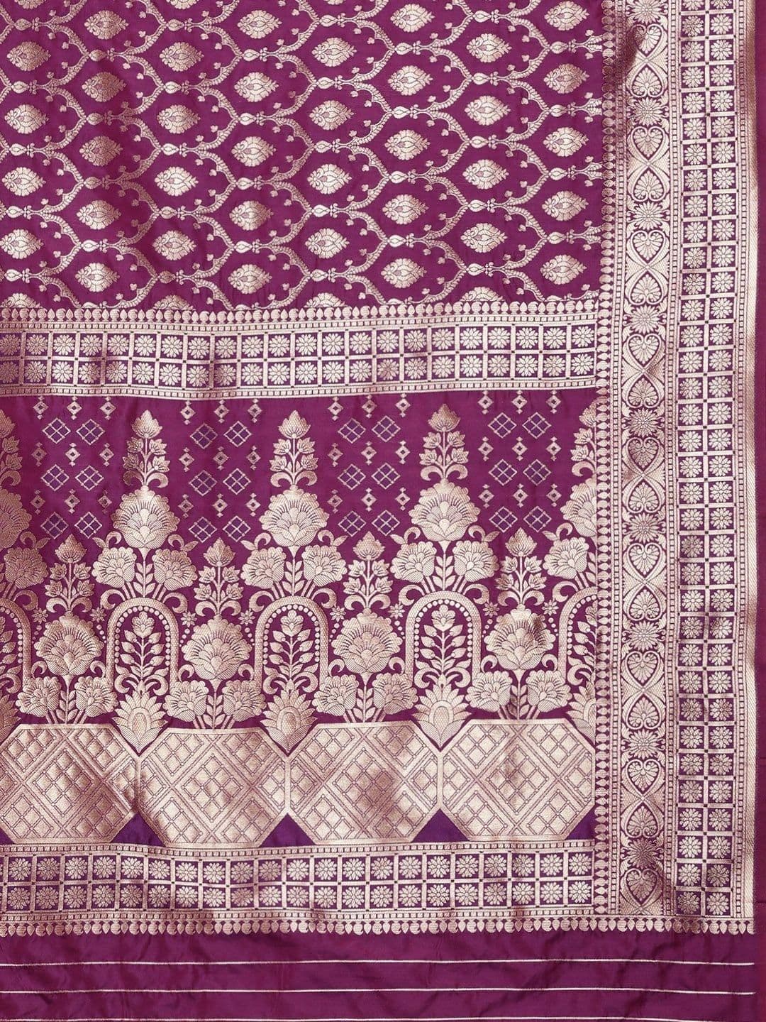 Dhaaga Ghar Woven Design Zari Art Silk Banarasi Saree thumbnail 2