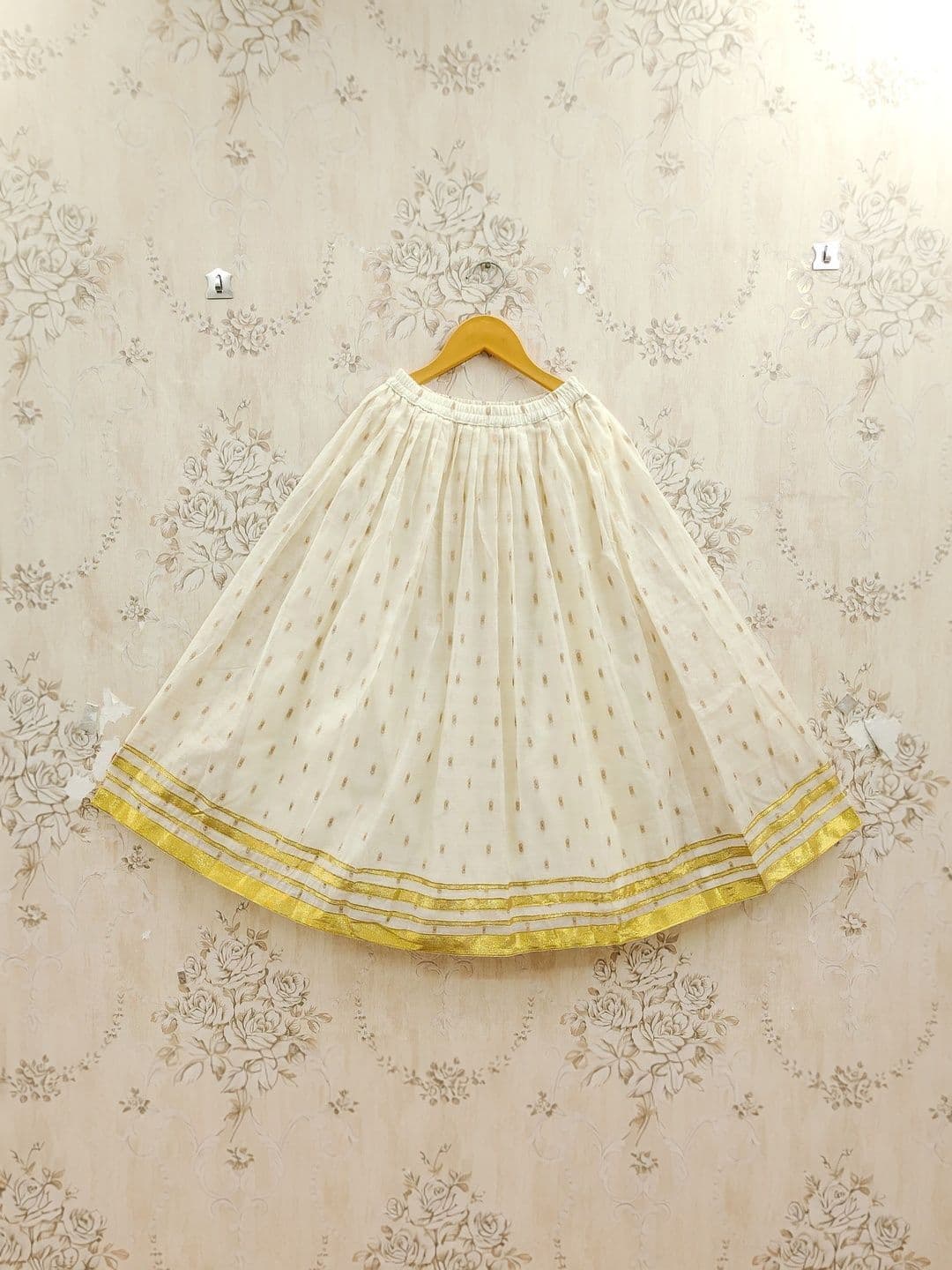 KALINI Girls Embroidered Sequinned Ready to Wear Lehenga & Blouse With Dupatta thumbnail 5