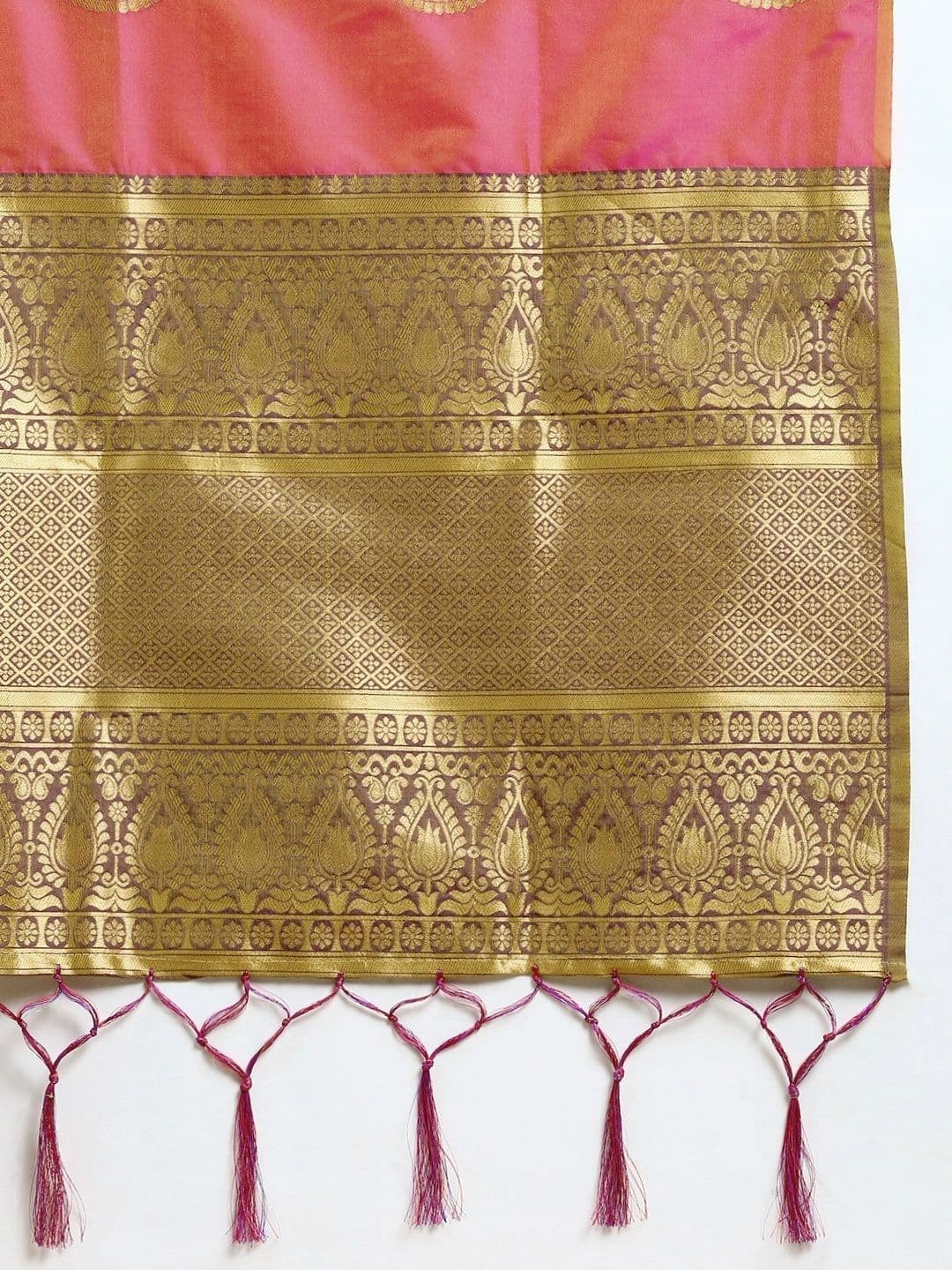 Dhaaga Ghar Woven Design Zari Art Silk Banarasi Saree thumbnail 6