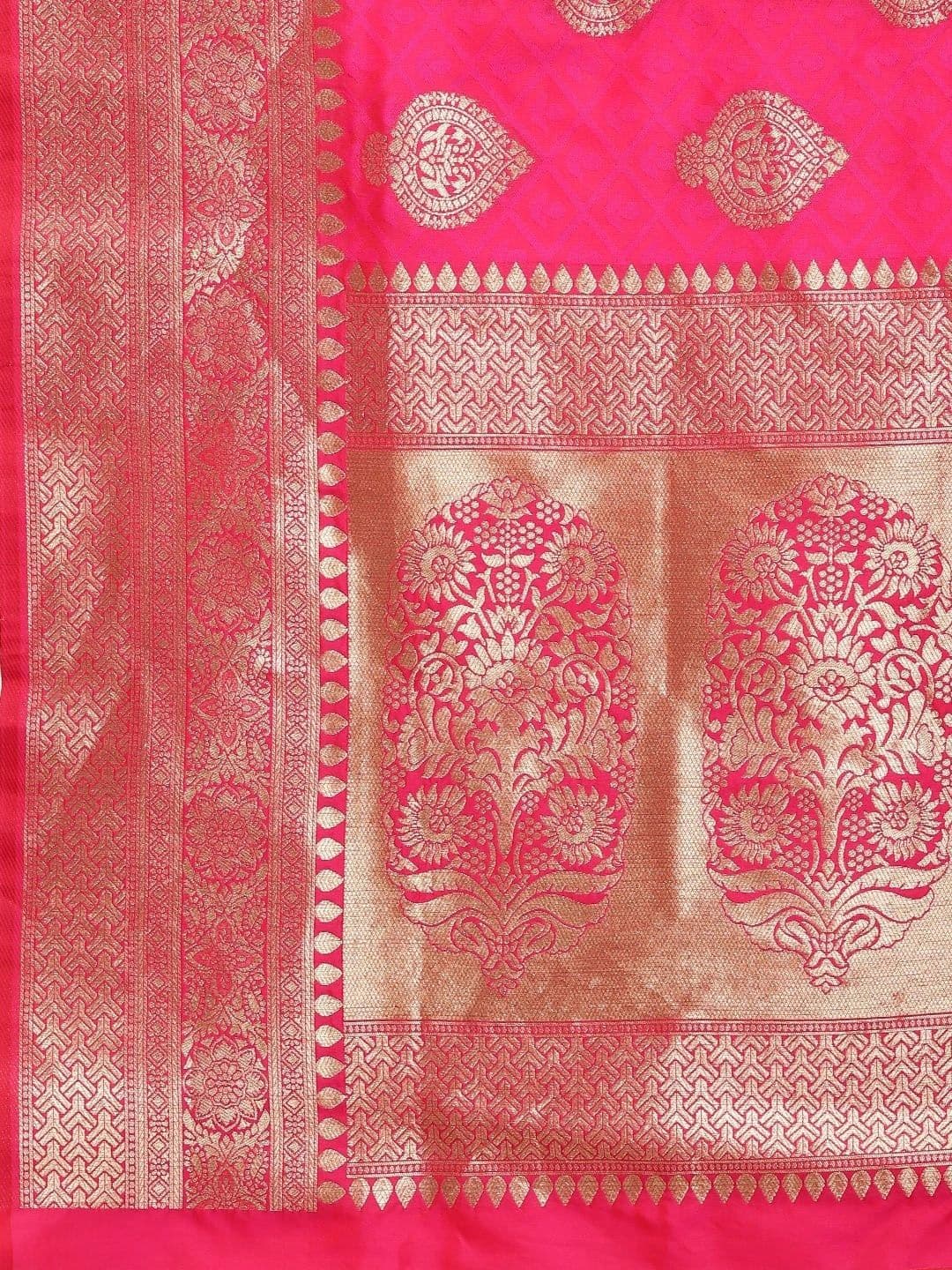 Dhaaga Ghar Woven Design Zari Art Silk Banarasi Saree thumbnail 3